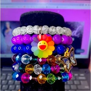 Beaded bracelets 🦋